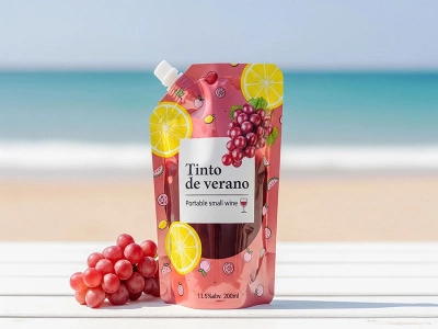 200ml wine alcoholic beverage package